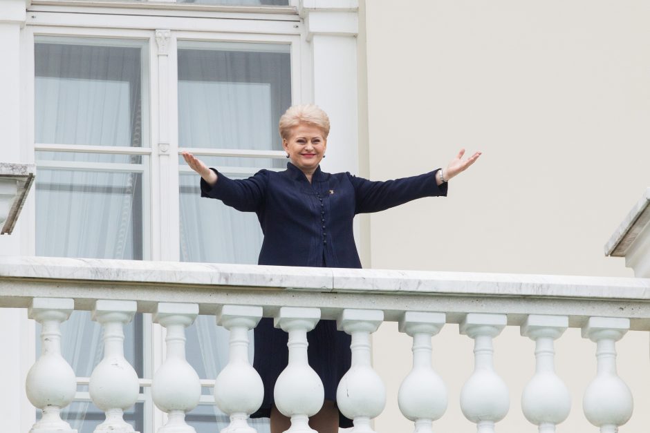 D. Grybauskaitė paragino žmones kartu kurti bei ginti Lietuvą