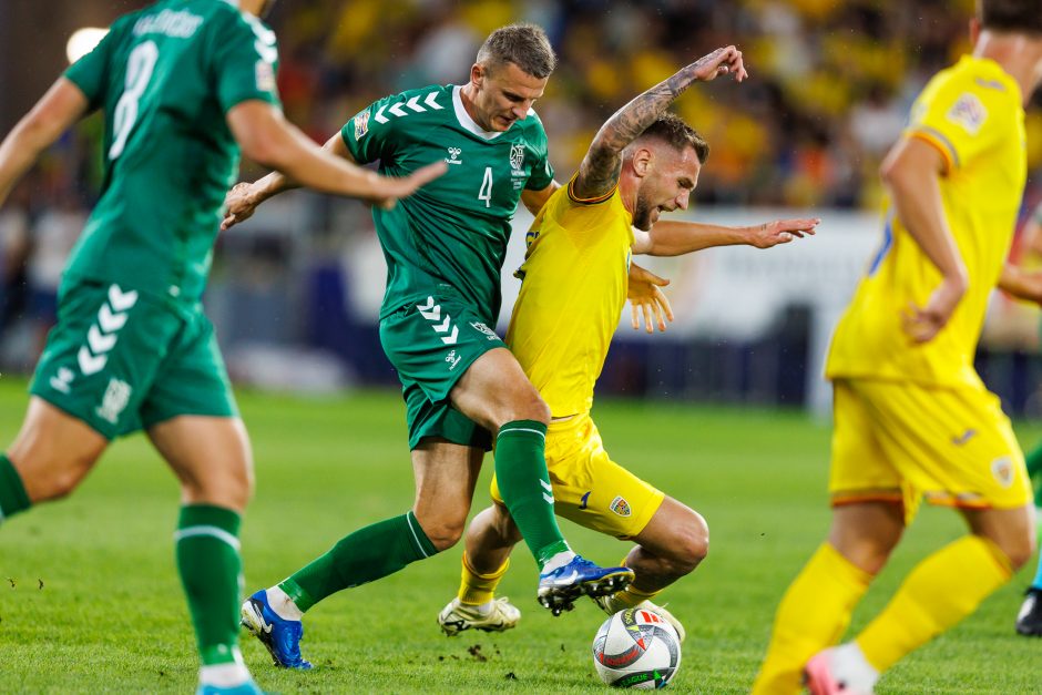 UEFA Tautų lyga: Rumunija – Lietuva 3:1