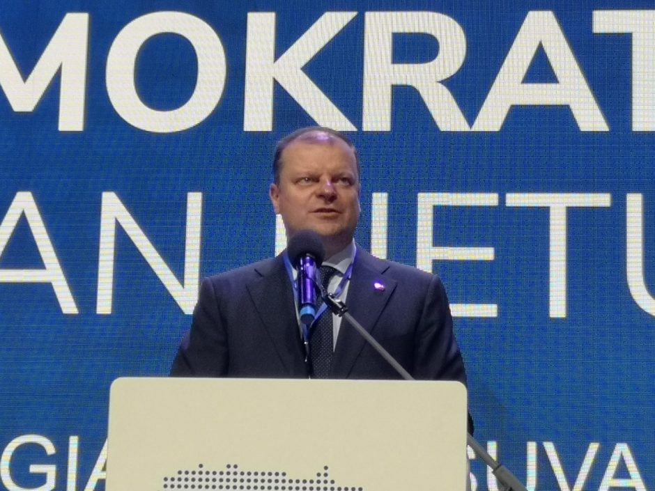 Demokratų sąjungai „Vardan Lietuvos“ vadovaus S. Skvernelis