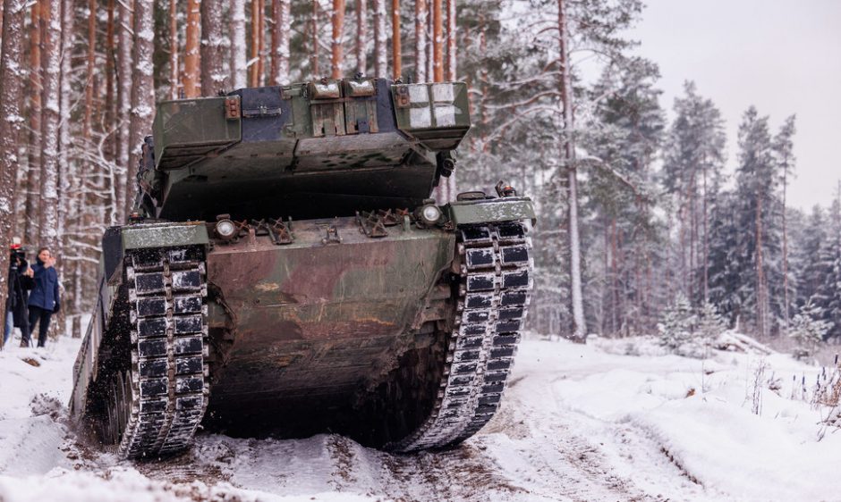 Lietuva įsipareigojo pirkti „Leopard“ tankų, tariasi dėl ankstesnės pristatymo datos 