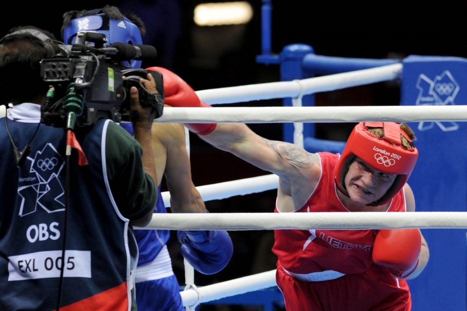 Olimpiadoje boksininkai kovos be šalmų