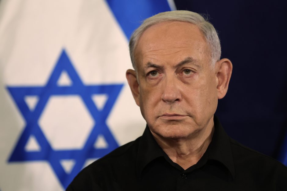 B. Netanyahu kalbai Izraelio parlamente trukdė įkaitų šeimos