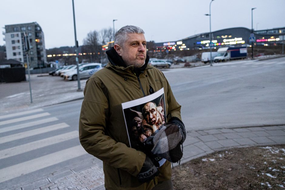 Žiniasklaida: Vilniuje surengtas protestas prieš „Kyiv grand ballet“ pasirodymą