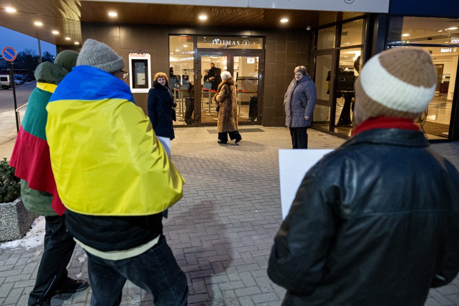 Žiniasklaida: Vilniuje surengtas protestas prieš „Kyiv grand ballet“ pasirodymą