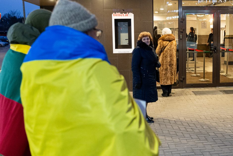 Žiniasklaida: Vilniuje surengtas protestas prieš „Kyiv grand ballet“ pasirodymą