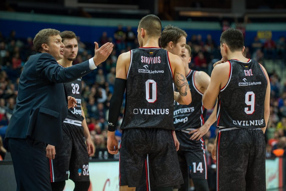 Fantastiškai iš toli atakavęs „Rytas“ – viena koja „Top 16“ etape