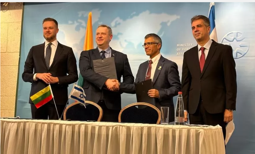 Lietuva ir Izraelis pasirašė susitarimą, bendradarbiaus kibernetinio saugumo srityje