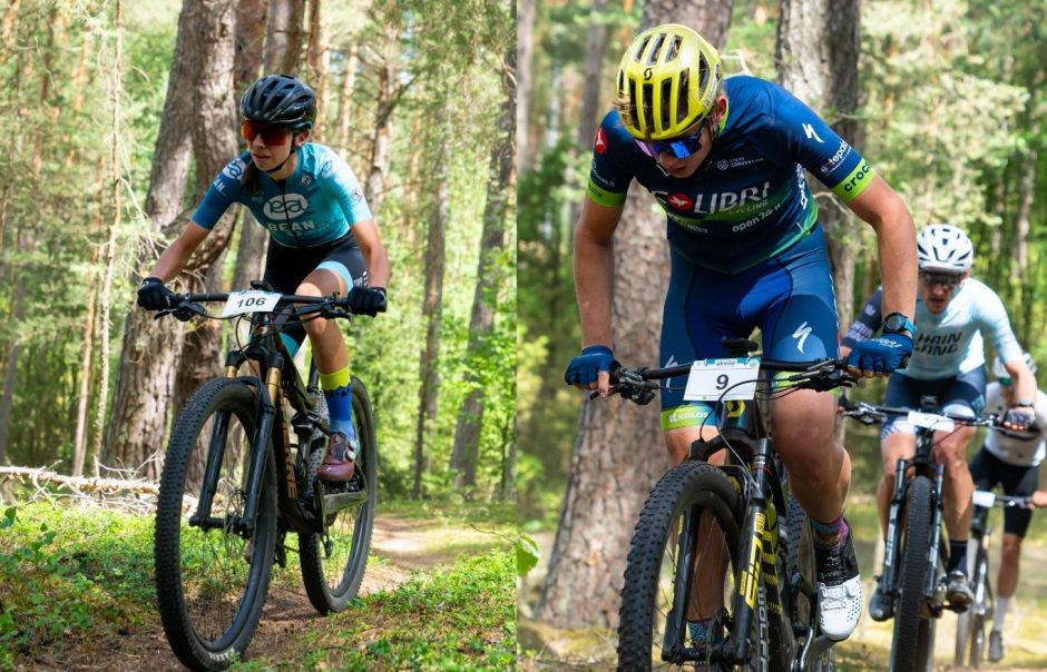 V. Kriaučiūnaitė ir J. Biekša pergalėmis pradėjo 23-iąjį MTB dviračių maratonų taurės sezoną