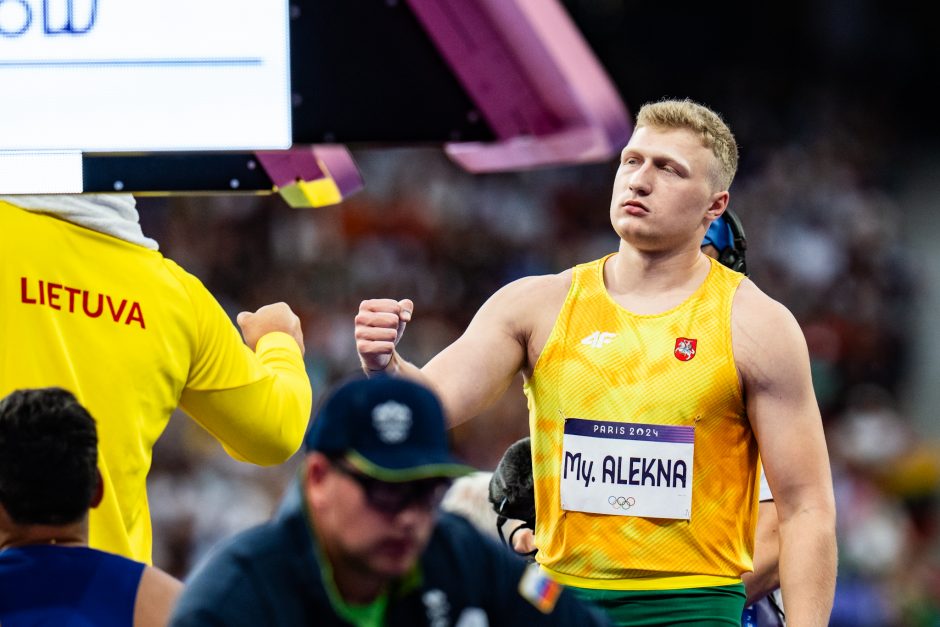 Olimpinių žaidynių disko metimo finalas