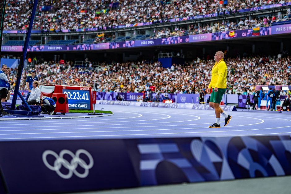 Olimpinių žaidynių disko metimo finalas