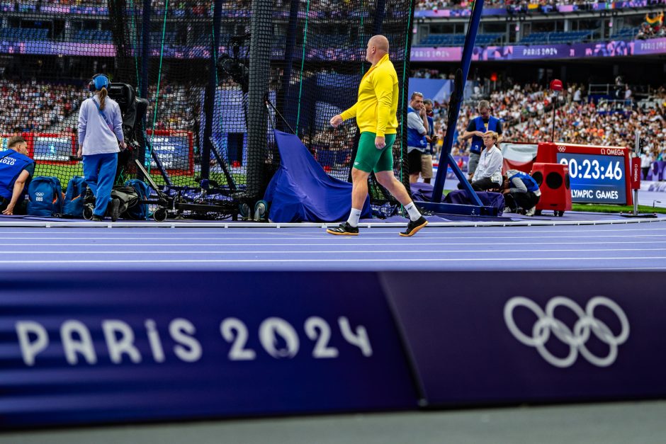 Olimpinių žaidynių disko metimo finalas