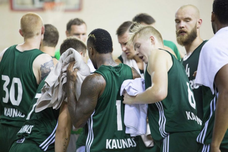 „Žalgiris“ su turkais susitvarkė net ir be išvaryto Š. Jasikevičiaus 