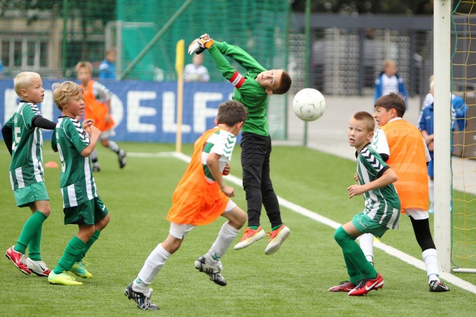 Tarptautinį vaikų futbolo turnyrą laimėjo „Žalgirietis“ ir „Nevėžis“