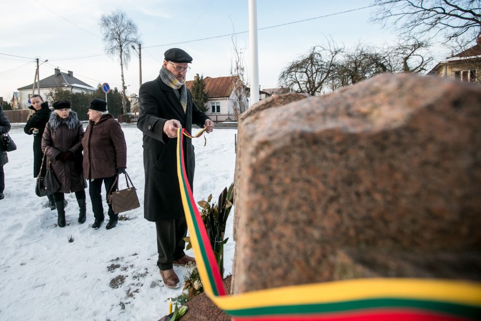 Kaune paminėtos A.Ramanausko-Vanago gimimo metinės