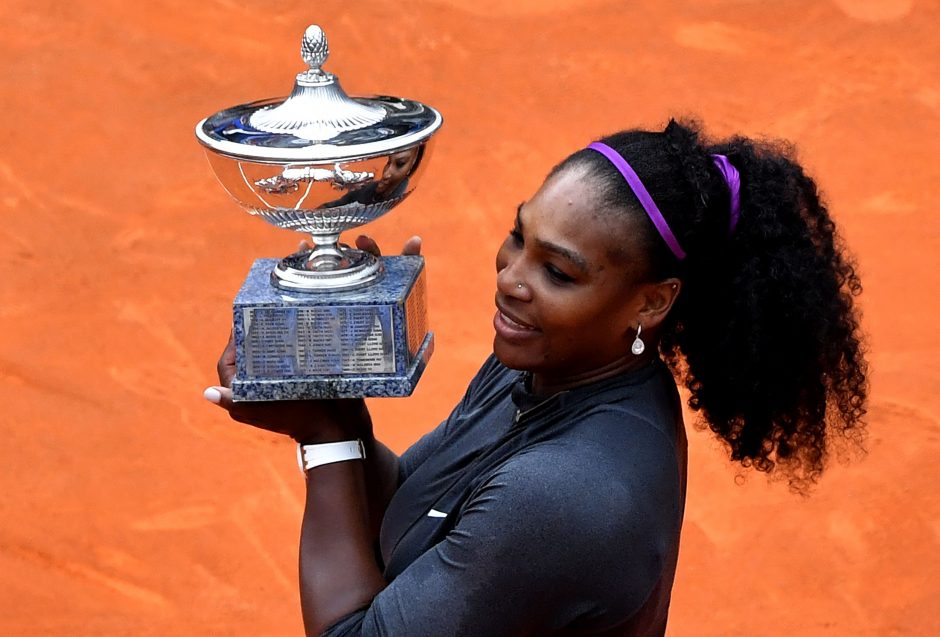 S. Williams ketvirtą kartą laimėjo WTA serijos moterų teniso turnyrą 