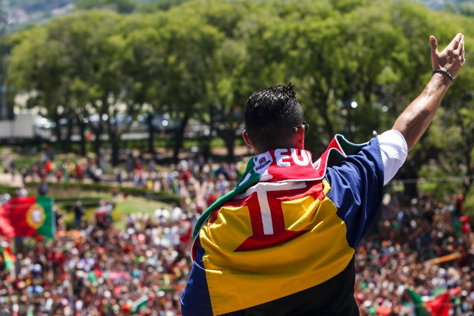 Tūkstančiai portugalų pasitiko „Euro 2016“ čempionus