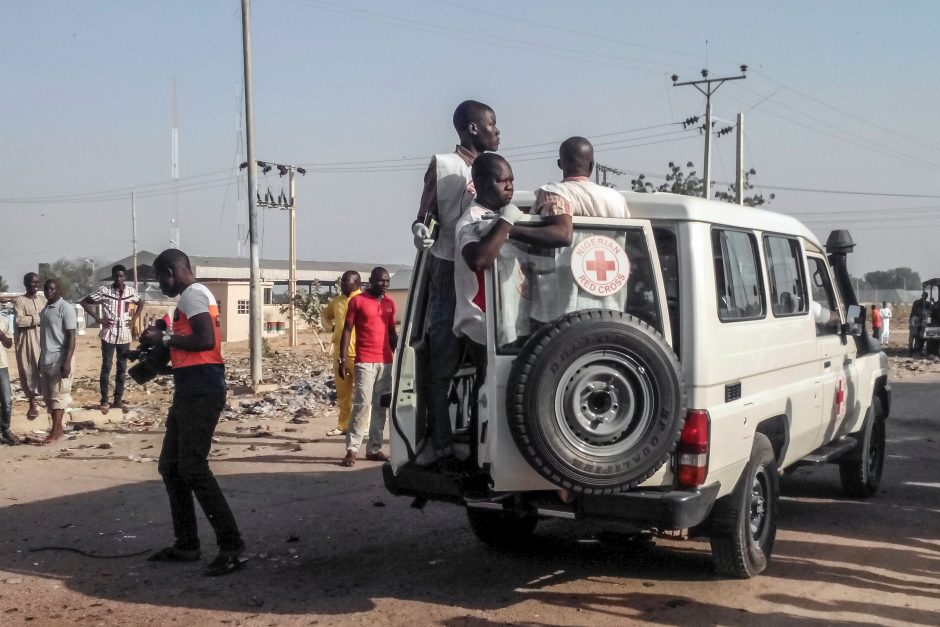 Nigerijoje sprogus užminuotam automobiliui žuvo 9 žmonės