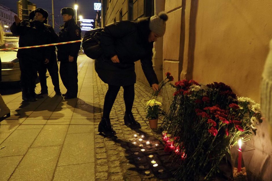 Teroro aktas Sankt Peterburgo metro: žuvo mažiausiai 11 žmonių