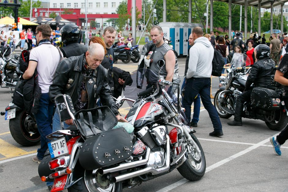 „Baikerių naktyse“ demonstravo ištvermę