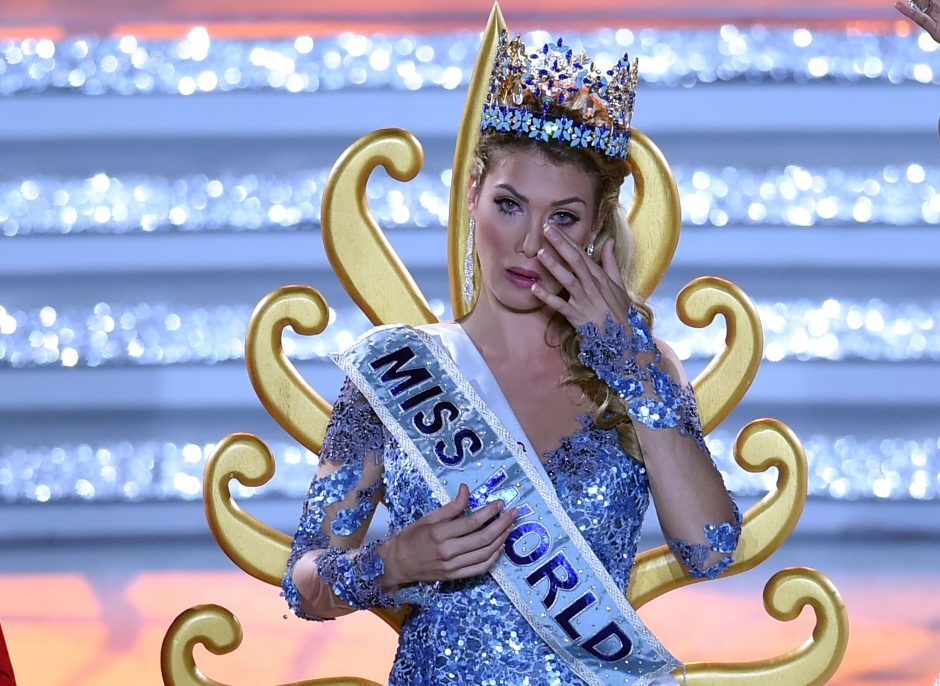 „Miss pasaulis 2015“ karūnuota ispanė