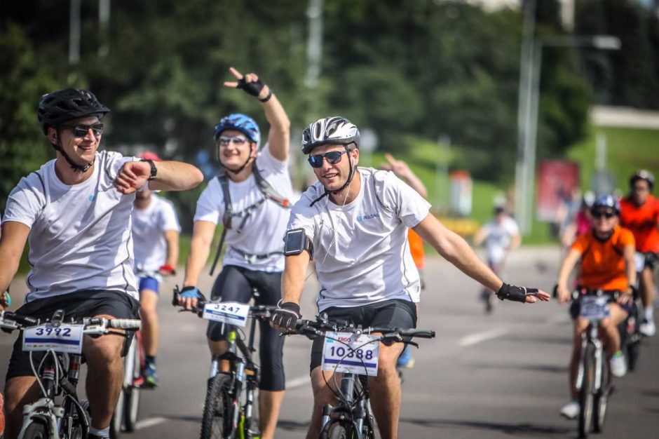 „Velomaratone“ – dėmesys naujam olimpiniam sportui