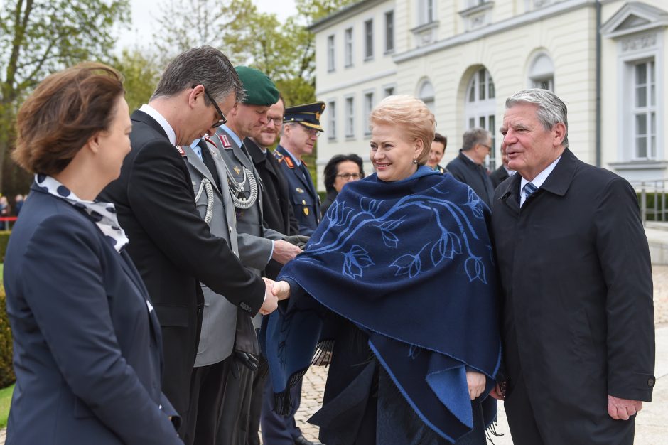 D. Grybauskaitė: Lietuva ir Vokietija – kaip niekada artimos