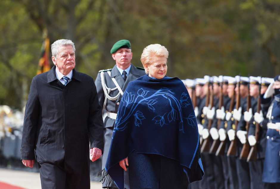 D. Grybauskaitė: Lietuva ir Vokietija – kaip niekada artimos