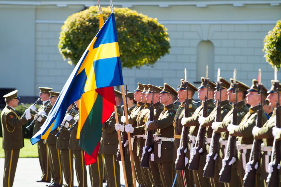 Į Lietuvą atvyko Švedijos karališkoji šeima