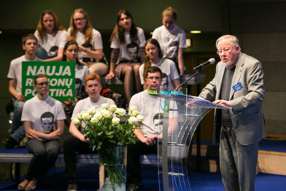 Konservatorių suvažiavime R. Šimašius atsiprašinėjo dėl E. Masiulio