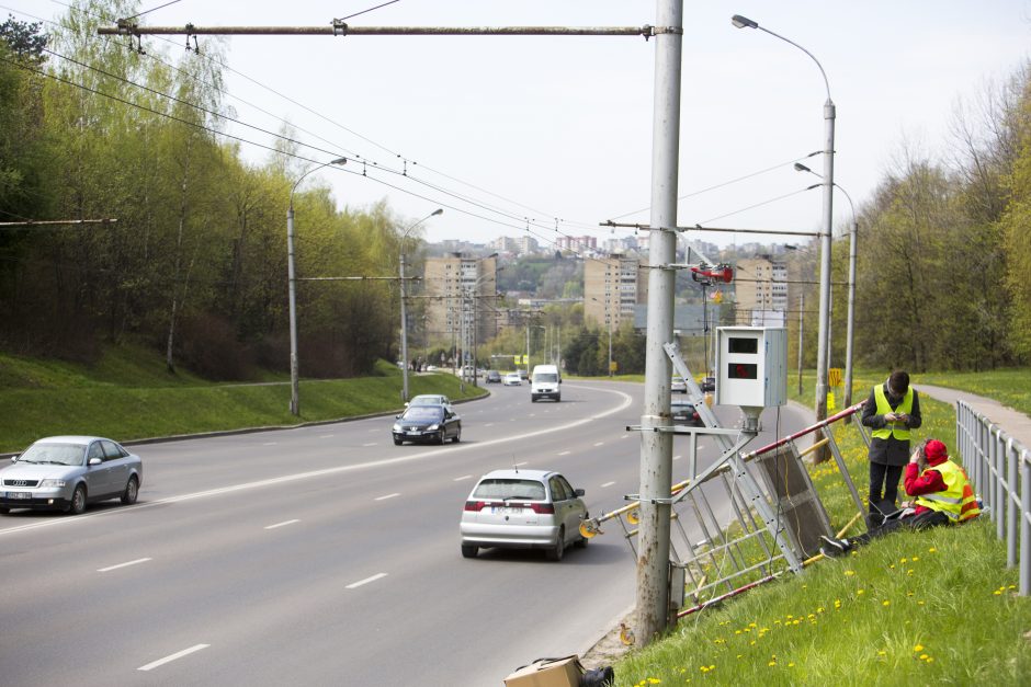 Nuokalnės gatvėje greičio mėgėjus tramdys naujas radaras