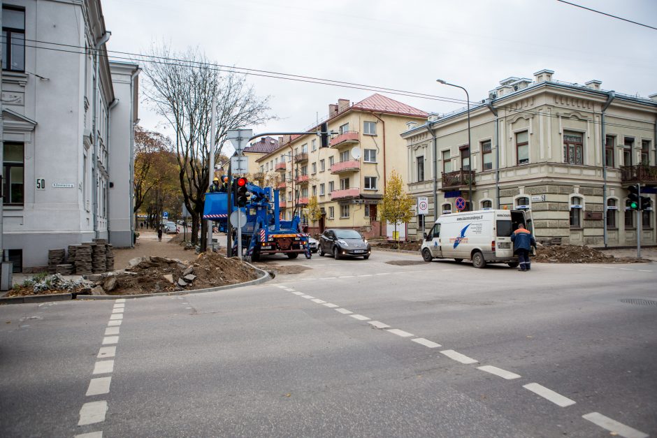 Centrinės gatvės išraustos: kada baigsis remontas?