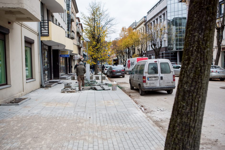 Centrinės gatvės išraustos: kada baigsis remontas?