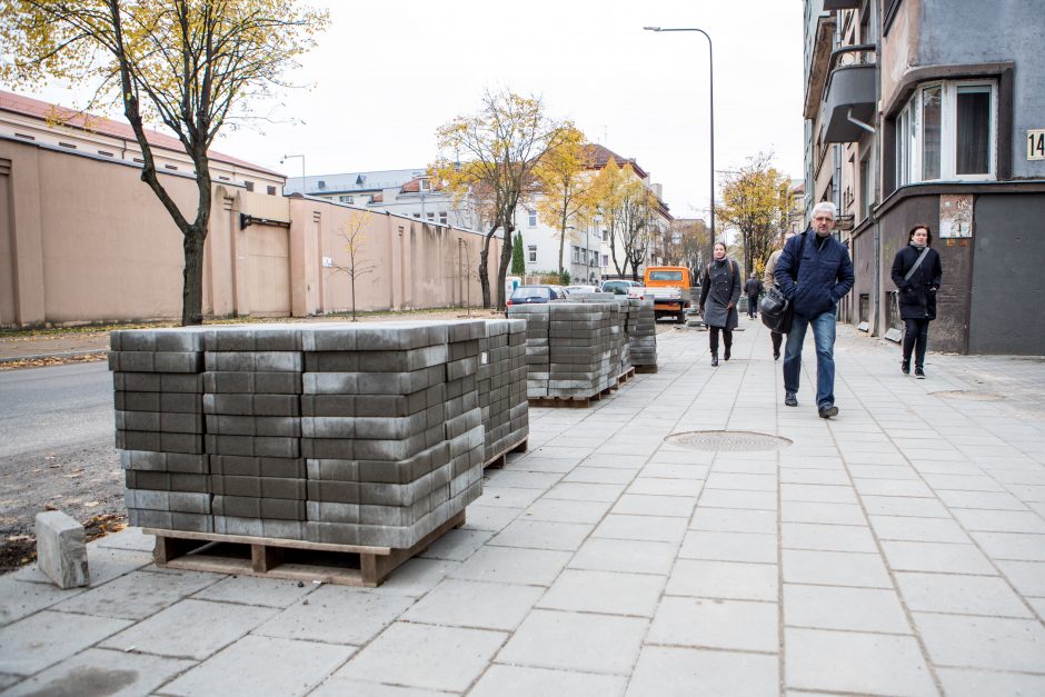 Centrinės gatvės išraustos: kada baigsis remontas?