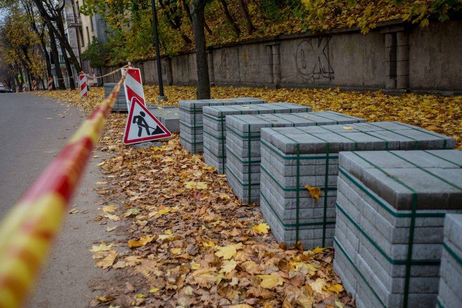 Centrinės gatvės išraustos: kada baigsis remontas?