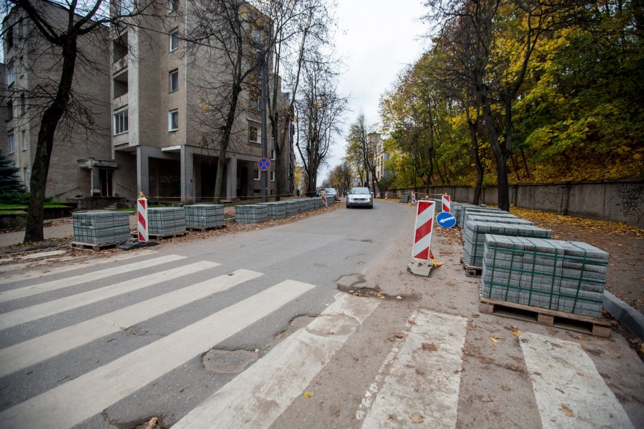 Centrinės gatvės išraustos: kada baigsis remontas?