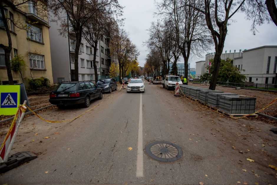 Centrinės gatvės išraustos: kada baigsis remontas?