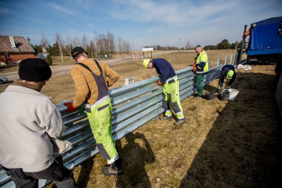 Nemuno žiede – intensyvūs tvarkymo darbai