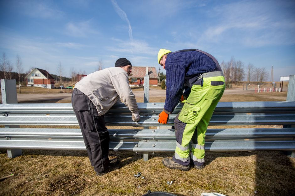 Nemuno žiede – intensyvūs tvarkymo darbai