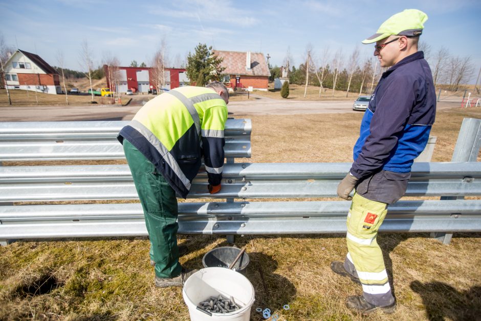 Nemuno žiede – intensyvūs tvarkymo darbai