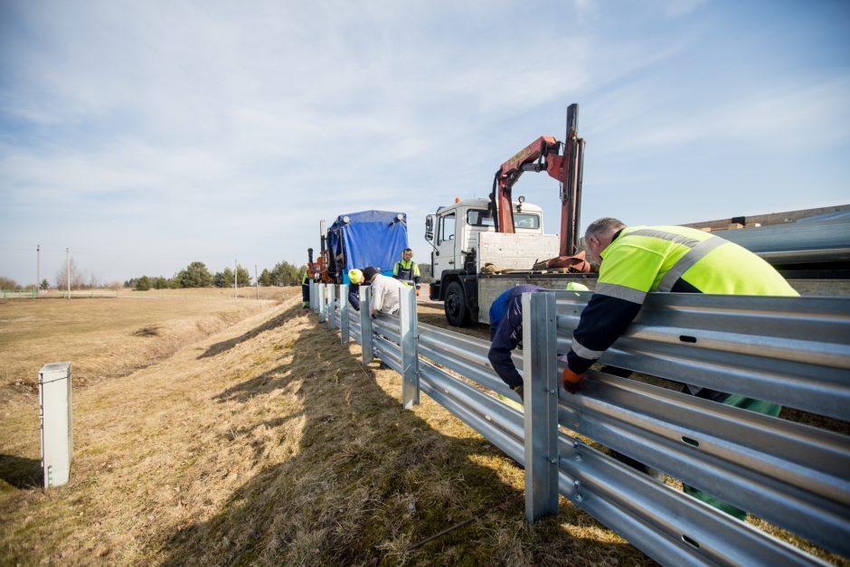 Nemuno žiede – intensyvūs tvarkymo darbai