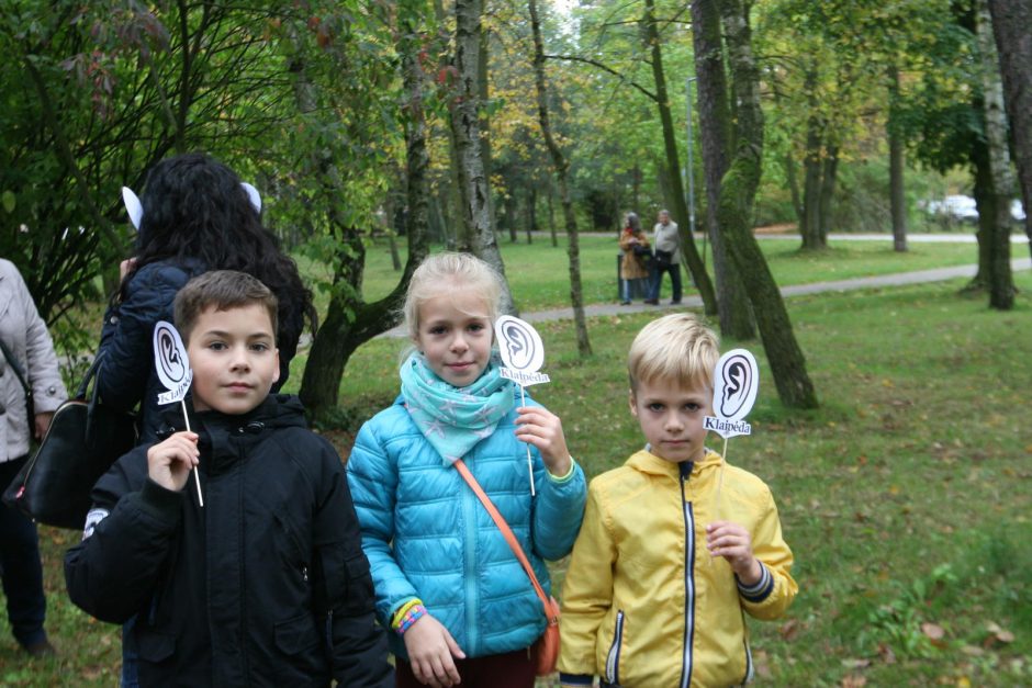 Klaipėdiečiai linksminosi Jūros parke