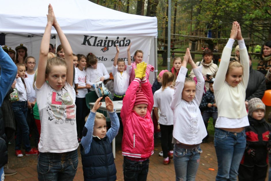 Klaipėdiečiai linksminosi Jūros parke