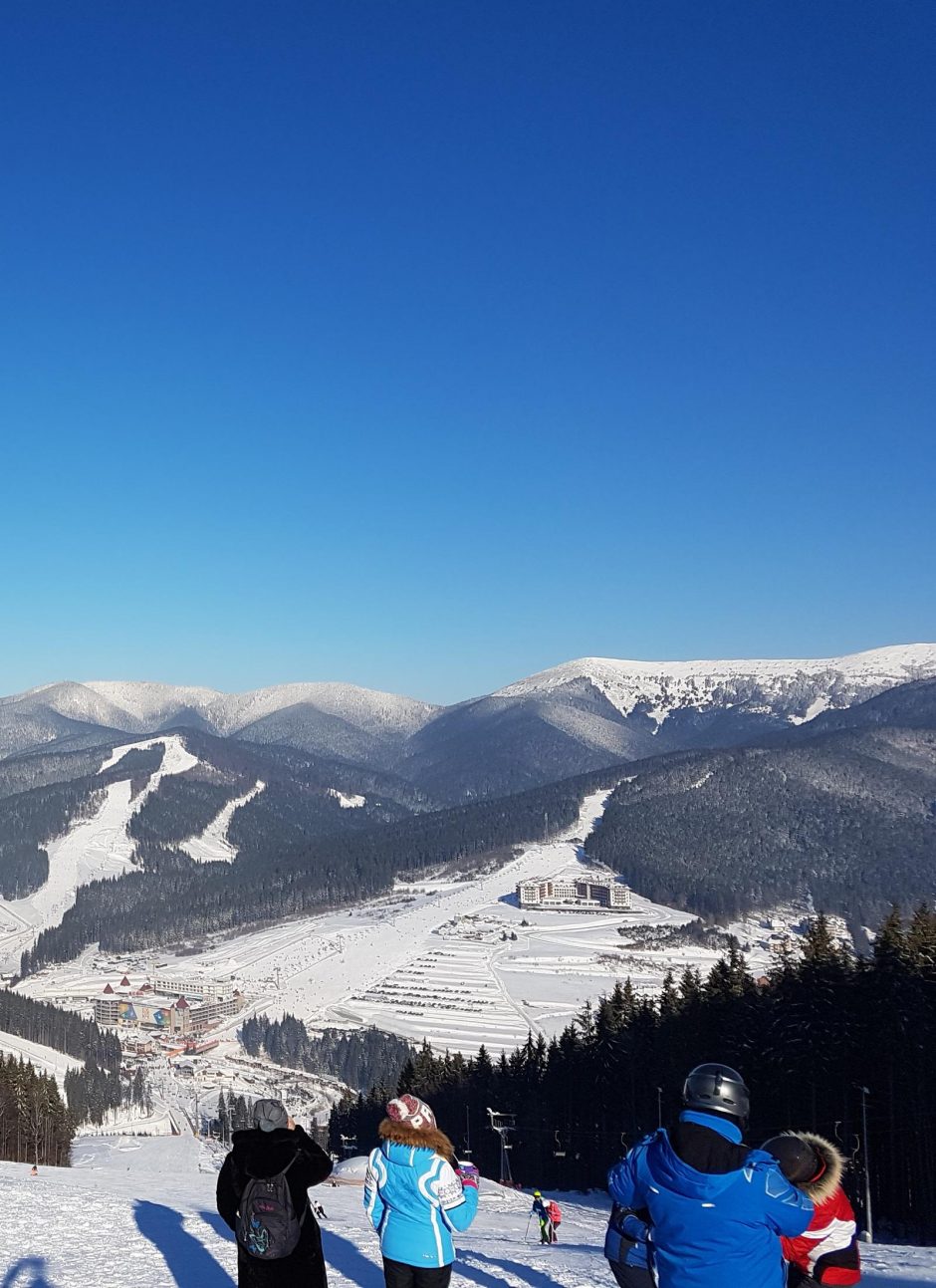 Karpatai vilioja, bet gąsdina eilės pasienyje