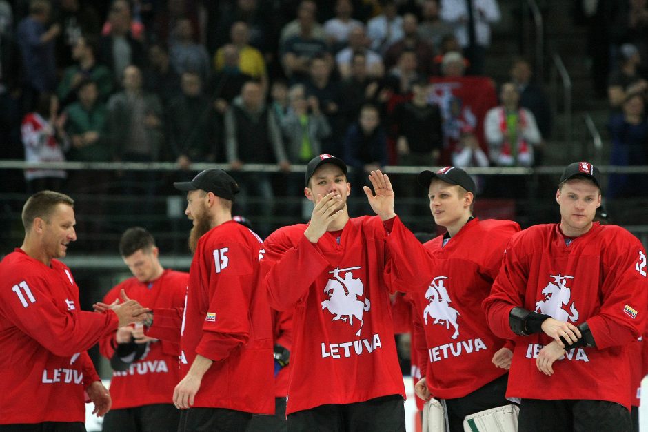 „Hockey Lietuva“ vadovas apie lietuvių triumfą: esame jau arti elito 