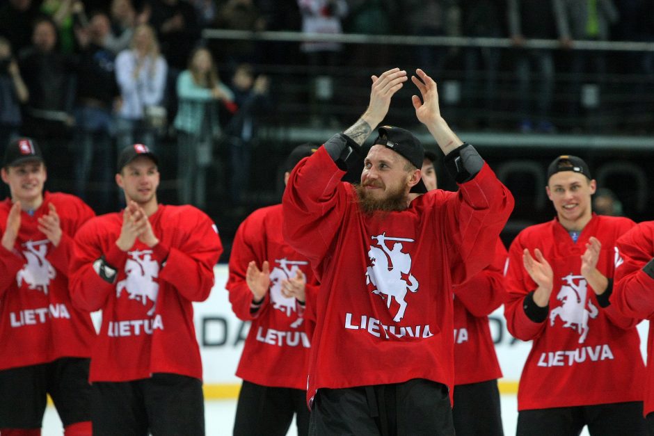 „Hockey Lietuva“ vadovas apie lietuvių triumfą: esame jau arti elito 