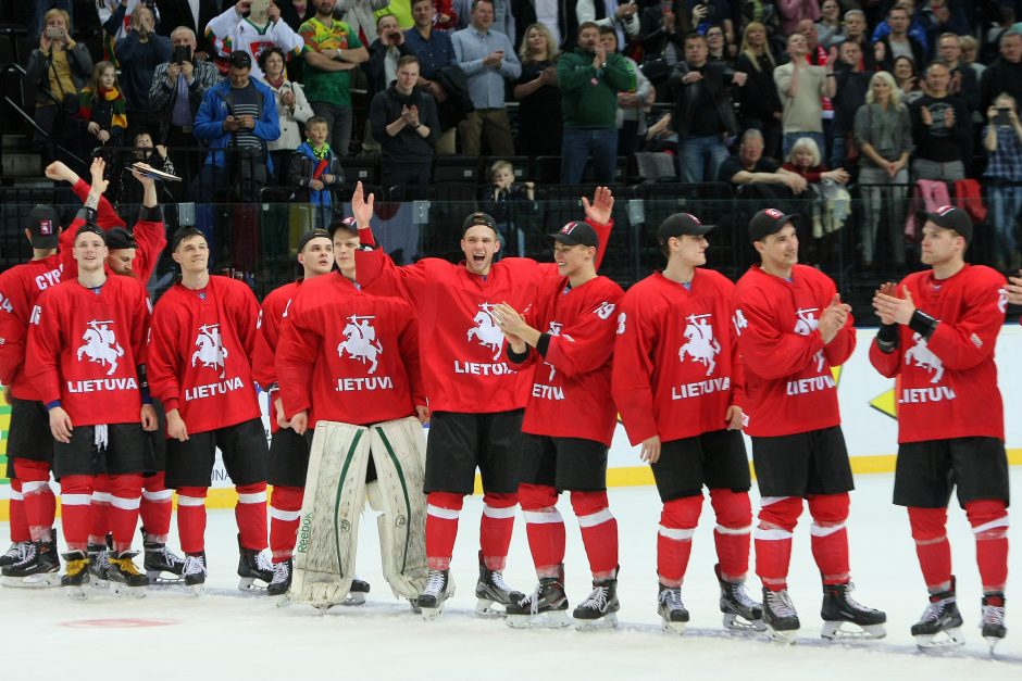 „Hockey Lietuva“ vadovas apie lietuvių triumfą: esame jau arti elito 