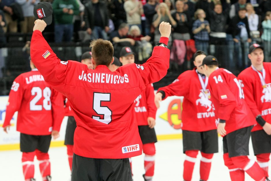 „Hockey Lietuva“ vadovas apie lietuvių triumfą: esame jau arti elito 