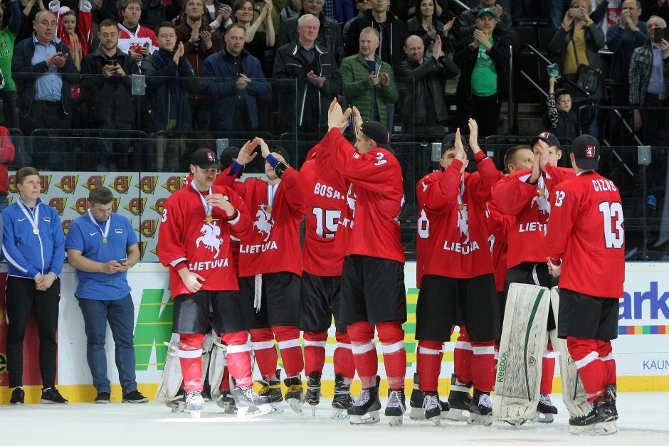 „Hockey Lietuva“ vadovas apie lietuvių triumfą: esame jau arti elito 