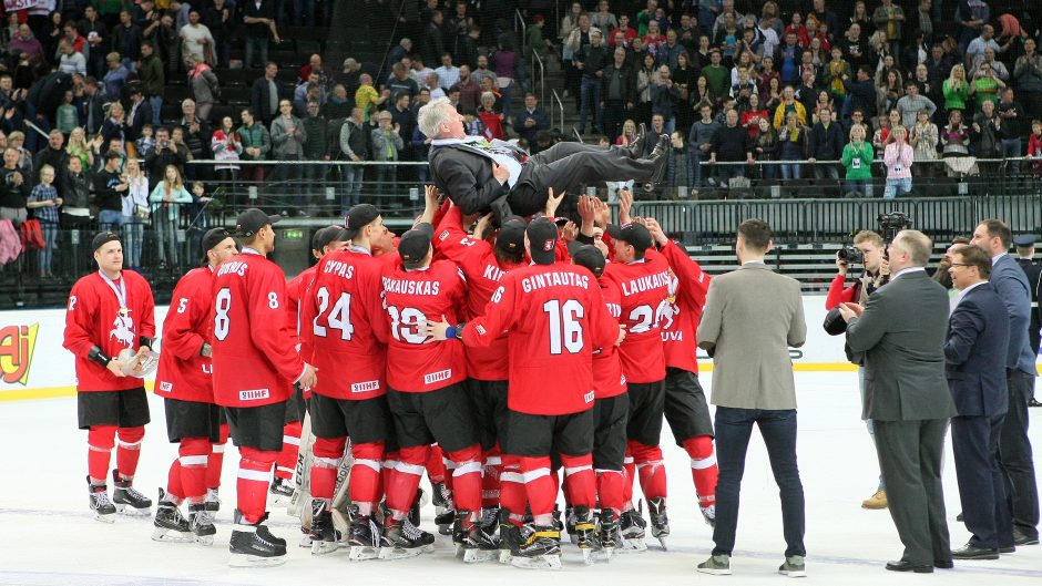 „Hockey Lietuva“ vadovas apie lietuvių triumfą: esame jau arti elito 