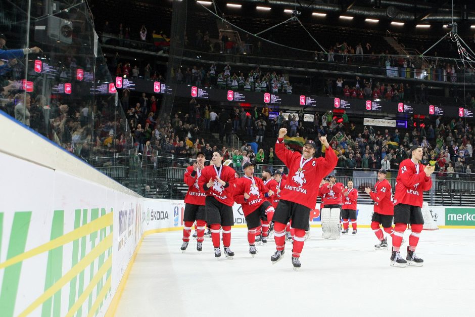 „Hockey Lietuva“ vadovas apie lietuvių triumfą: esame jau arti elito 